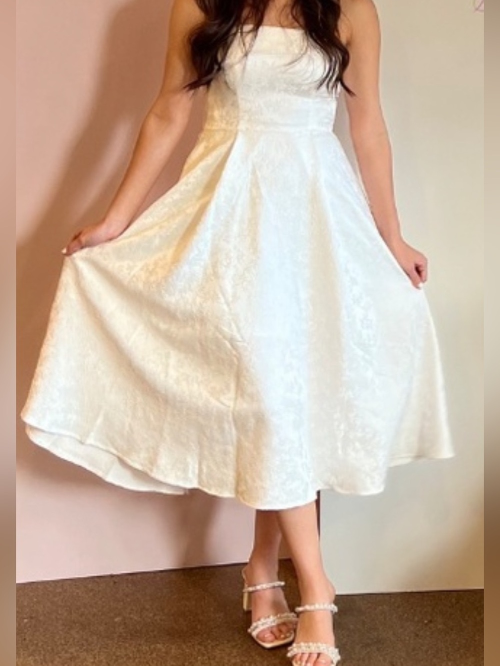 Selfie Leslie White Dress
